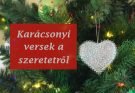 karácsonyi versek a szeretetről